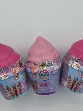 3 Cry Babies Magic Tears Icy World Frozen Frutti Doll Series